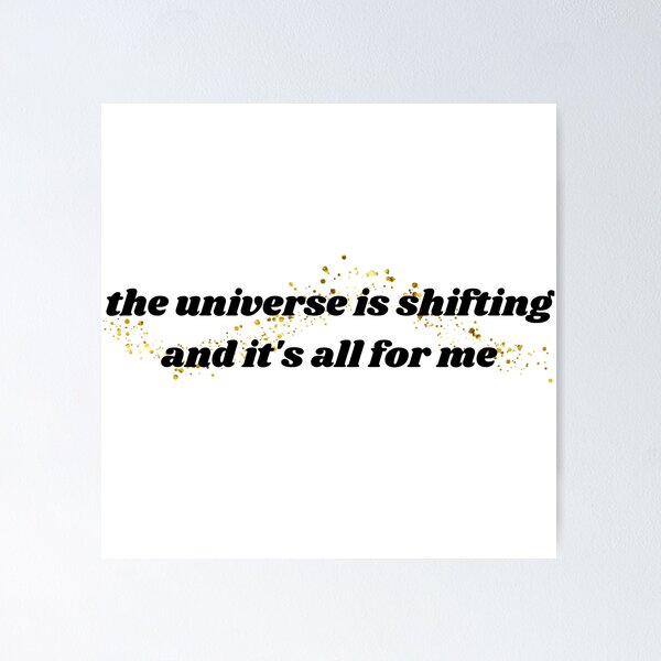 the universe is shifting - maisie peters Poster RB1212 product Offical maisiepeters Merch