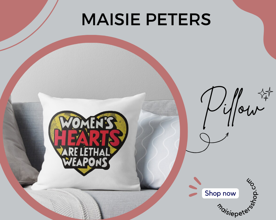 no edit maisie peters Pillow - Maisie Peters Shop