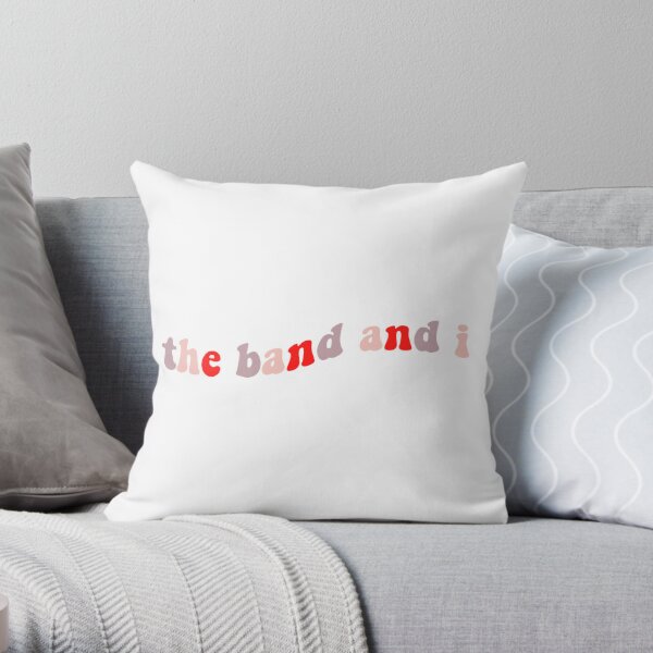The Band And I Maisie Peters Throw Pillow RB1212 product Offical maisiepeters Merch