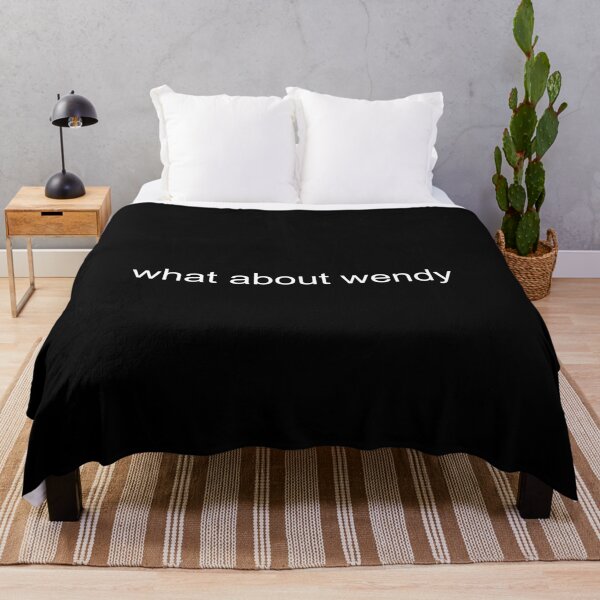 maisie peters what about wendy lyric Throw Blanket RB1212 product Offical maisiepeters Merch