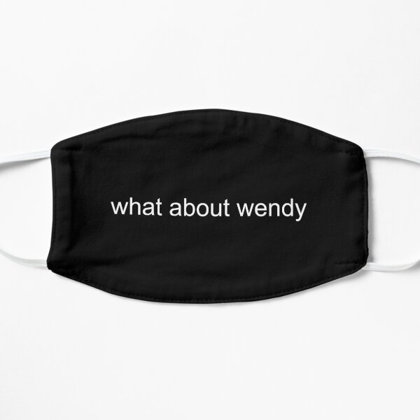 maisie peters what about wendy lyric Flat Mask RB1212 product Offical maisiepeters Merch
